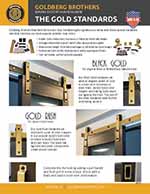 Black and Gold color combinations flyer