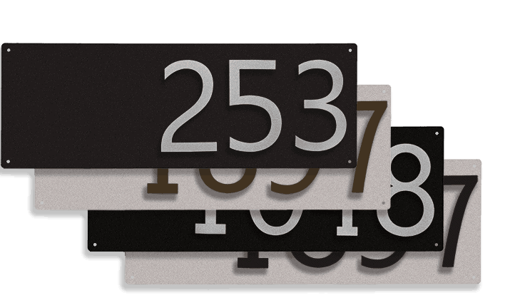 Goldberg Brothers house number signs